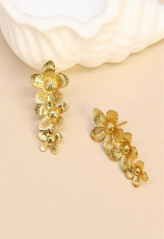 Boucle d'oreille - Fleur