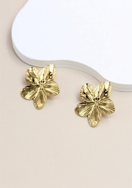 Boucle d'oreille - Hibiscus