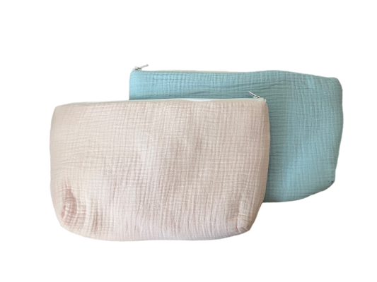 Trousse personnalisée - Gaze de coton